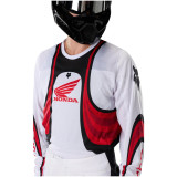 Tenue FOX 180 Honda blanc/rouge | Oxmoto