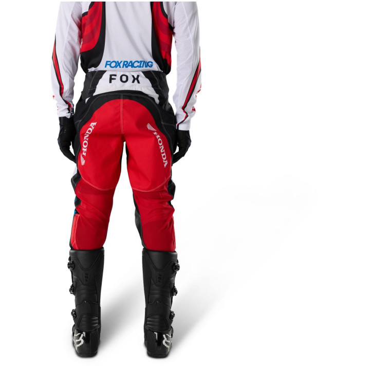 Tenue FOX 180 Honda blanc/rouge | Oxmoto