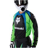 Tenue FOX 180 Kawasaki noir | Oxmoto