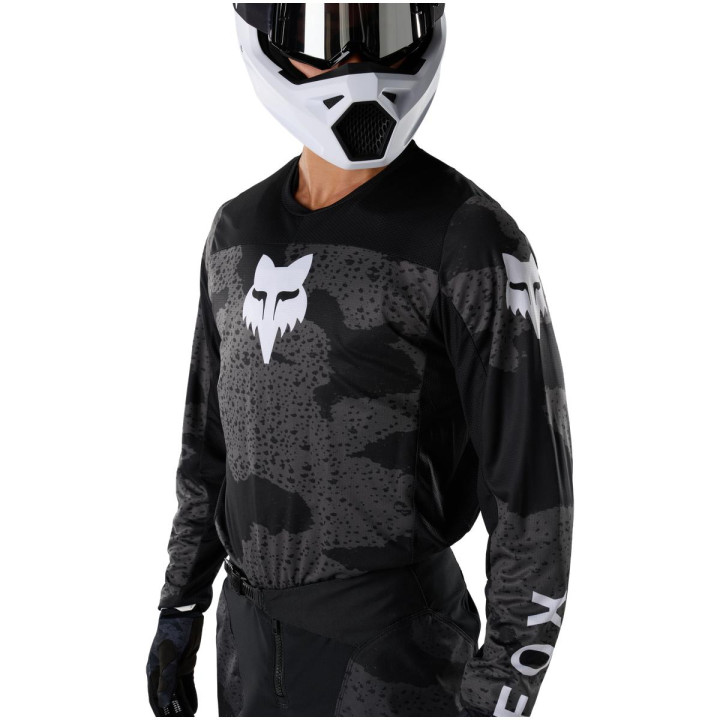 Tenue FOX 180 BNKR noir | Oxmoto