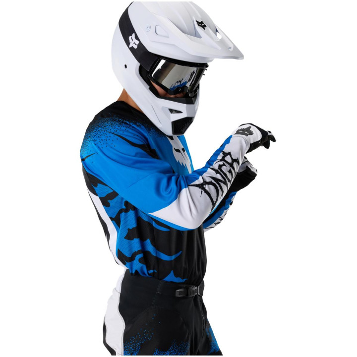 Tenue FOX 180 HD38 noir/bleu | Oxmoto