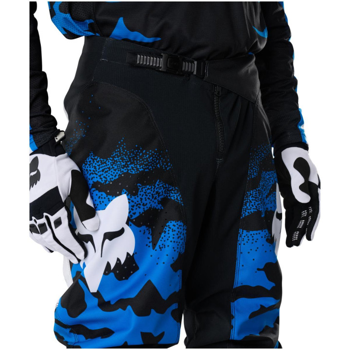 Tenue FOX 180 HD38 noir/bleu | Oxmoto