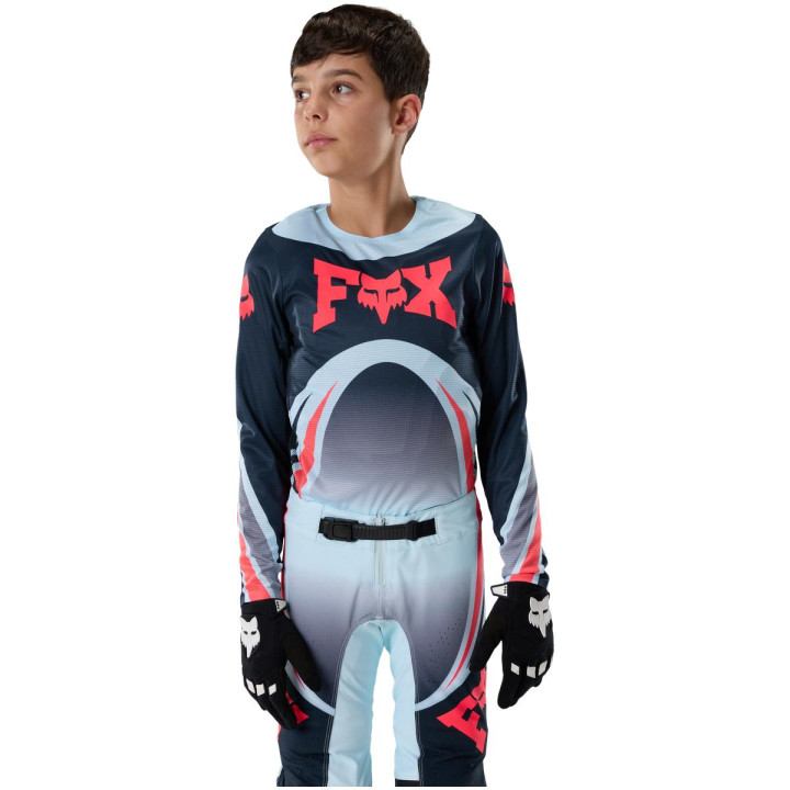 Tenue enfant FOX Flexair Arc bleu | Oxmoto