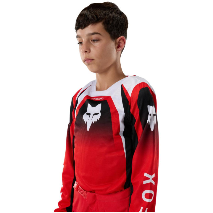 Tenue enfant FOX 180 Frame rouge | Oxmoto