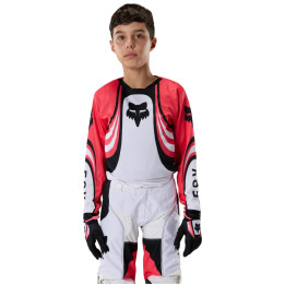Tenue enfant FOX 180 Draft blanc | Oxmoto