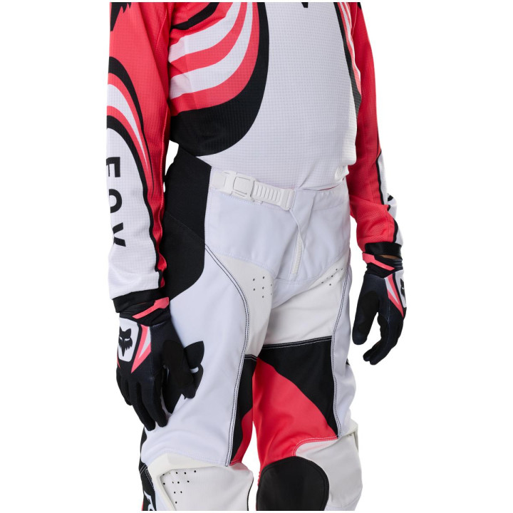 Tenue enfant FOX 180 Draft blanc | Oxmoto