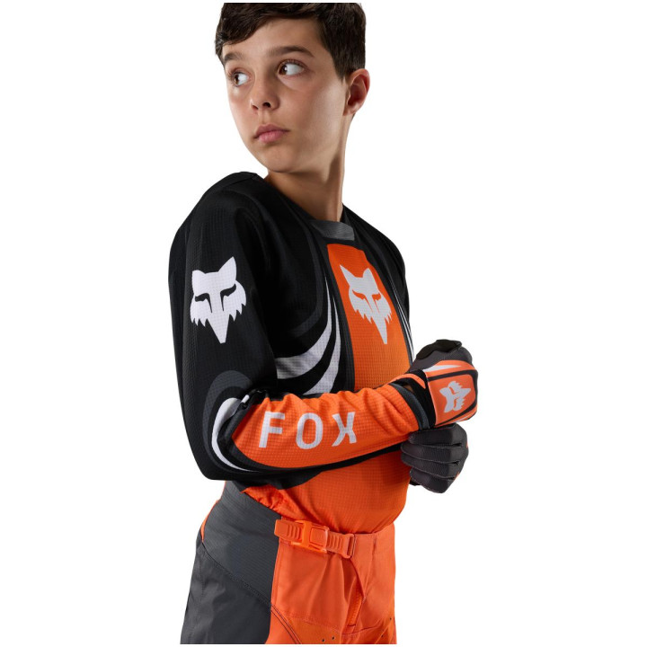 Tenue enfant FOX 180 Draft orange | Oxmoto