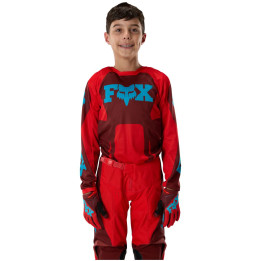 Tenue enfant FOX 180 Raid rouge | Oxmoto