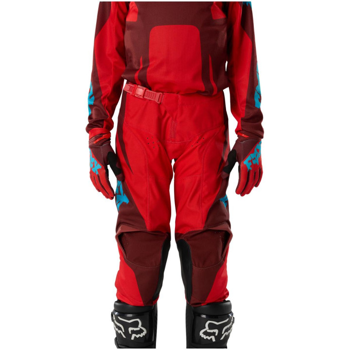 Tenue enfant FOX 180 Raid rouge | Oxmoto