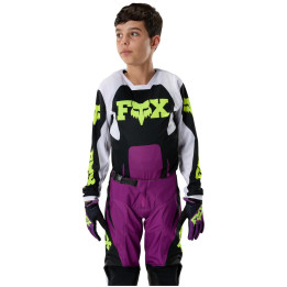 Tenue enfant FOX 180 Raid violet | Oxmoto