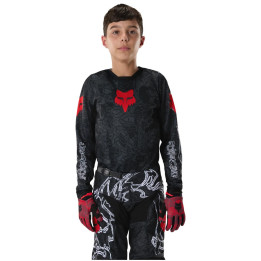 Tenue enfant FOX 180 Abyss noir | Oxmoto