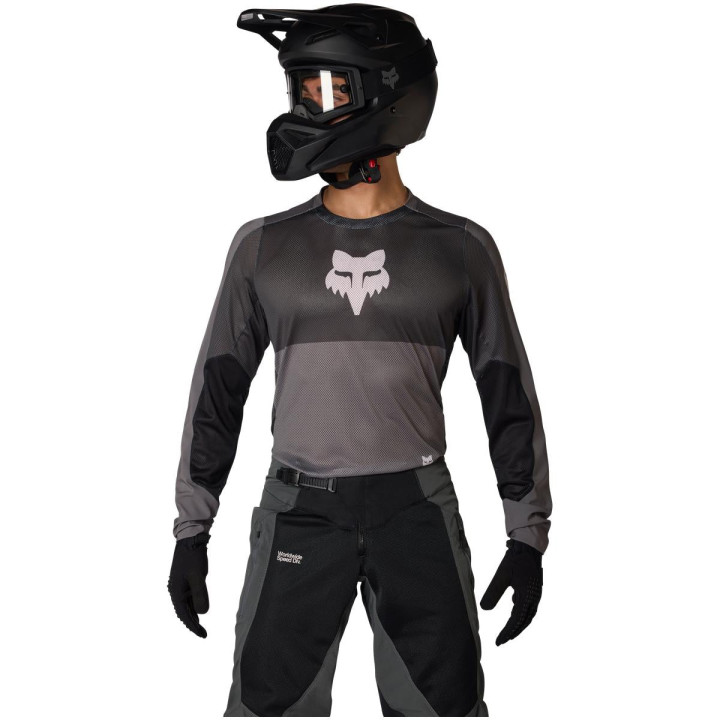Tenue FOX Ranger Air Off Road noir/gris | Oxmoto