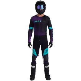 Tenue Thor Sportmode Vanish Noir/Violet | Oxmoto