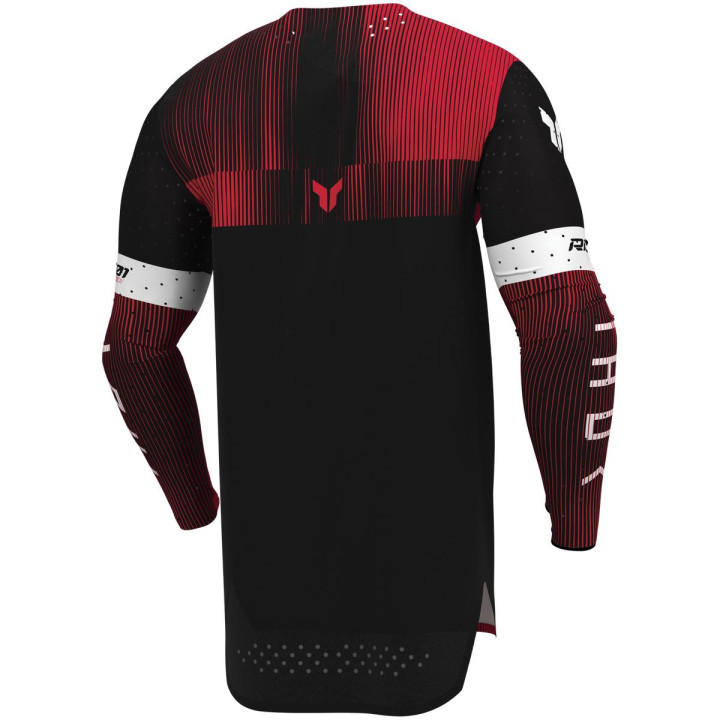 Tenue Thor Sportmode Vanish Noir/Rouge | Oxmoto