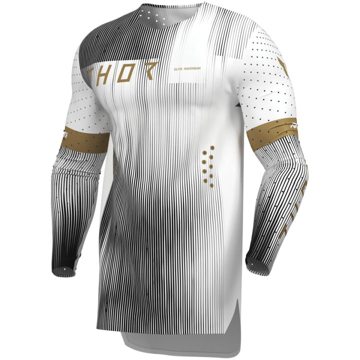 Tenue Thor Sportmode Vanish Blanc/Noir | Oxmoto