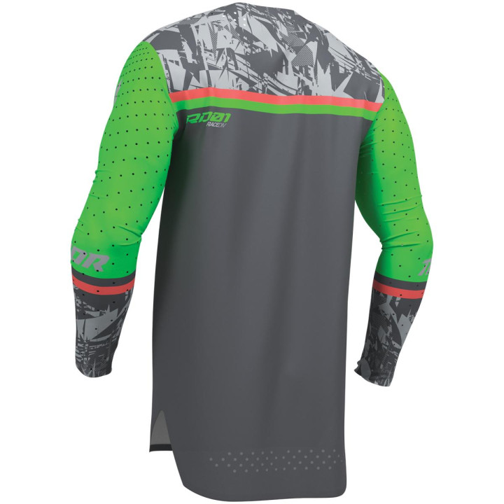 Tenue Thor Sportmode Punkd gris/Vert | Oxmoto
