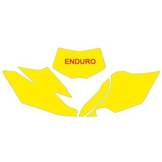 Fonds de plaque Blackbird vert Yamaha wr450f | Oxmoto