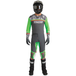 Tenue Thor Sportmode Punkd gris/Vert | Oxmoto