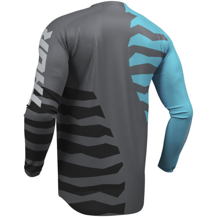 Tenue Thor Launchmode Shredder gris/Aqua | Oxmoto