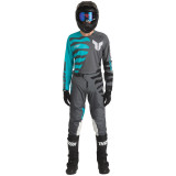 Tenue Thor Launchmode Shredder gris/Aqua | Oxmoto