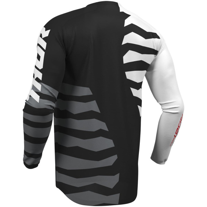 Tenue Thor Launchmode Shredder Noir/Blanc | Oxmoto