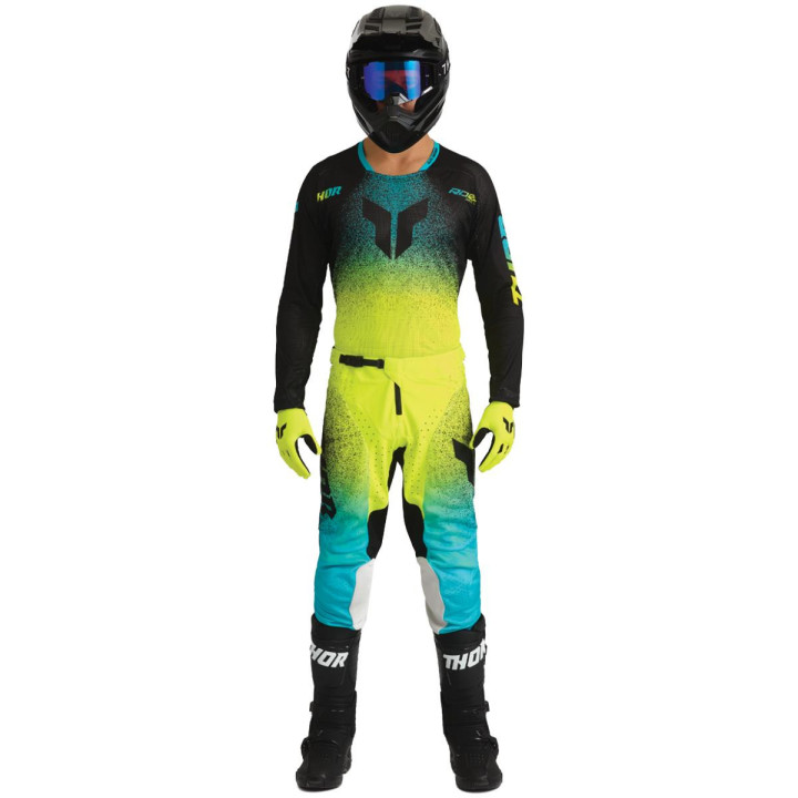Tenue Thor Launchmode Air Darkside Noir/Ac | Oxmoto