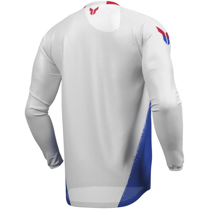 Tenue Thor Launchmode Air Darkside Blanc/Bleu | Oxmoto