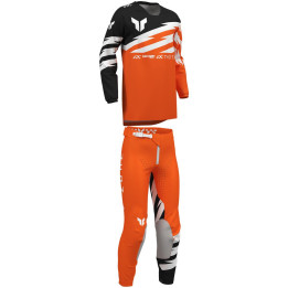 Tenue enfant Thor Launchmode Shockie Fl Orange/Noir | Oxmoto