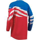Tenue enfant Thor Launchmode Shockie Rouge/Bleu | Oxmoto
