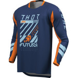 Tenue enfant Thor Launchmode Futura Bleu/Orange | Oxmoto