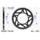 Couronne AFAM alu standard - 520 165801K-44 | Oxmoto