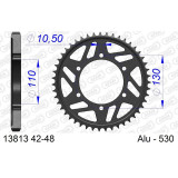 Couronne AFAM alu standard - 530 13813K-44 | Oxmoto