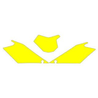 Fonds de plaque Blackbird jaune gas gas 1082144001 | Oxmoto