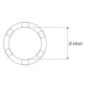 Douille à créneaux JMP Ø44mm 3/8'' | Oxmoto
