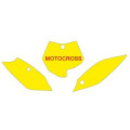 Fonds de plaque Blackbird blanc KTM sx85 | Oxmoto