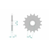Kit chaîne AFAM A420M 11/52 - couronne standard | Oxmoto