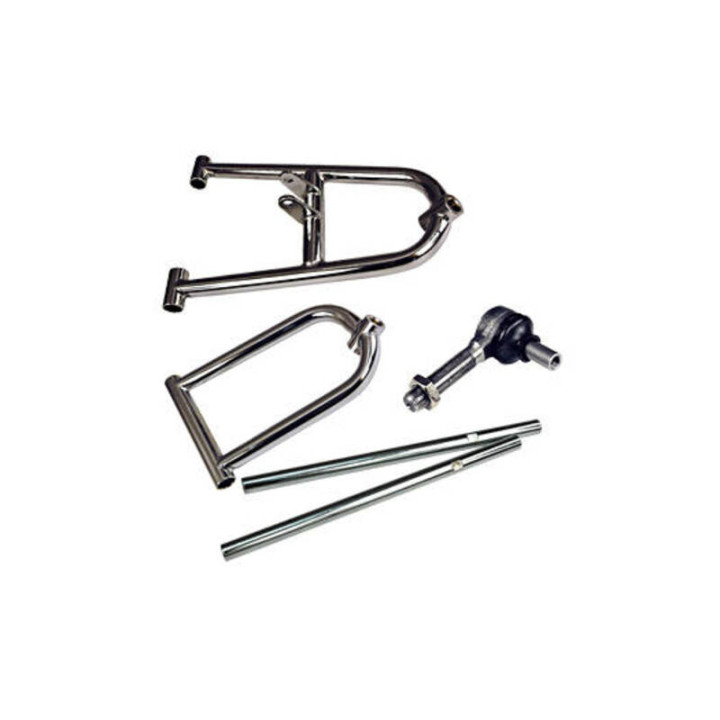 Triangles de suspension avant large ART +10cm | Oxmoto