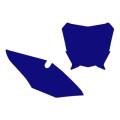 Fonds de plaque Blackbird bleu Honda CRF450R | Oxmoto