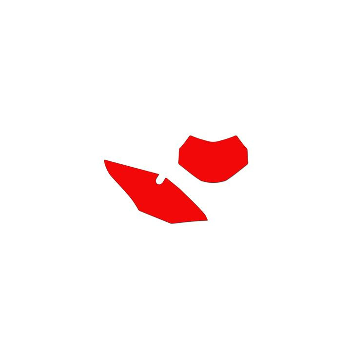 Fonds de plaque Blackbird rouge Honda CRF450RX | Oxmoto