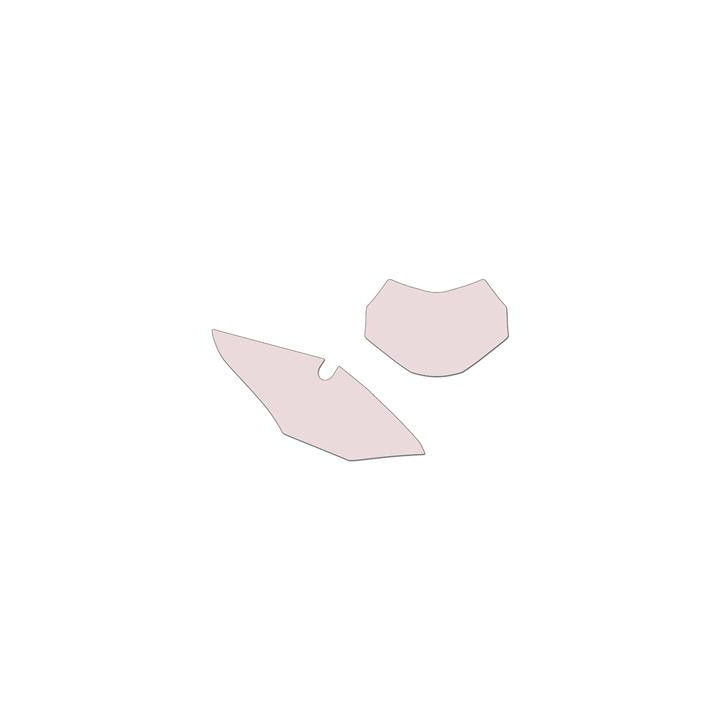 Fonds de plaque Blackbird blanc Honda CRF450RX | Oxmoto