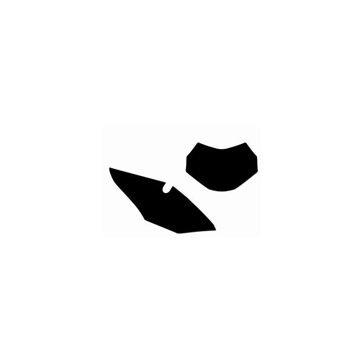 Fonds de plaque Blackbird noir Honda CRF450RX | Oxmoto