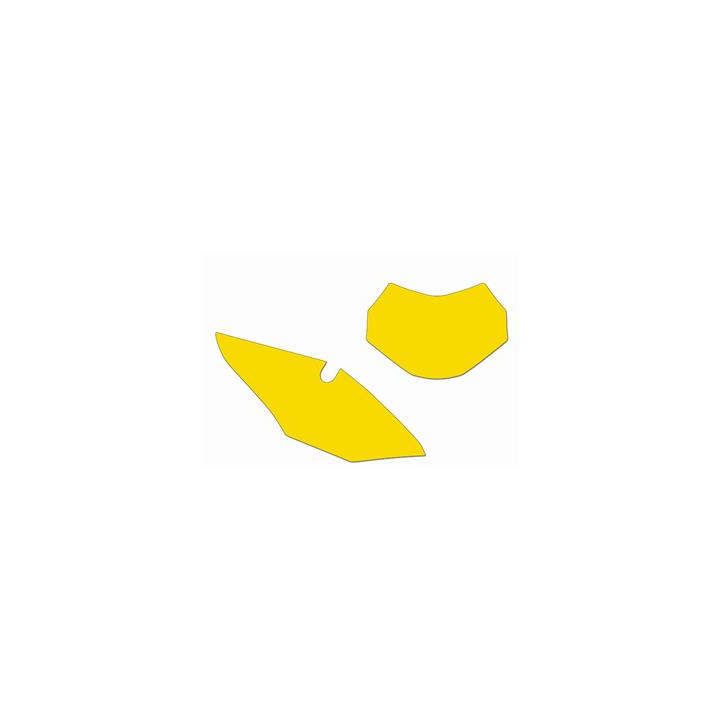 Fonds de plaque Blackbird jaune Honda crf450rx | Oxmoto