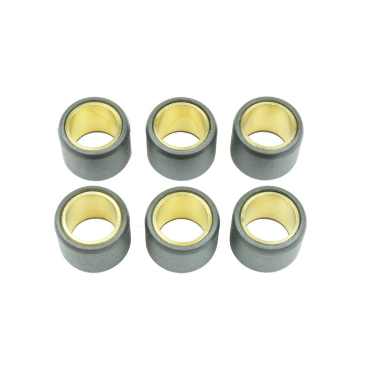 Jeu de galets Athena 23x18mm 18gr - 6 pièces | Oxmoto