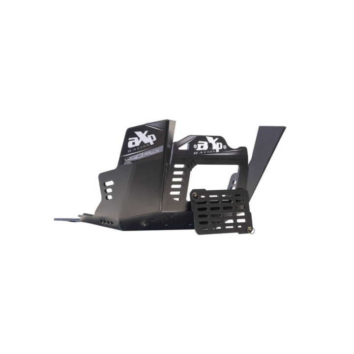 Sabot moteur AXP Adventure - PEHD 8 mm - noir | Oxmoto