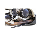 Sabot moteur AXP Adventure - PEHD 8 mm - noir | Oxmoto
