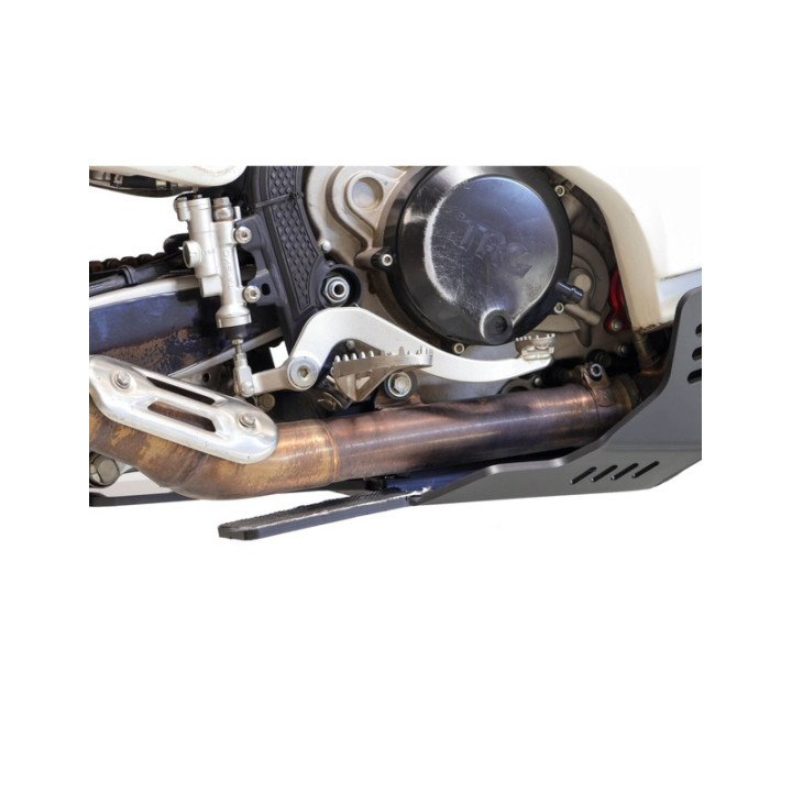 Sabot moteur AXP Adventure - PEHD 8 mm - noir | Oxmoto
