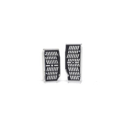Protections de radiateur AXP Hard Enduro - PEHD 8 mm - noir AX1835