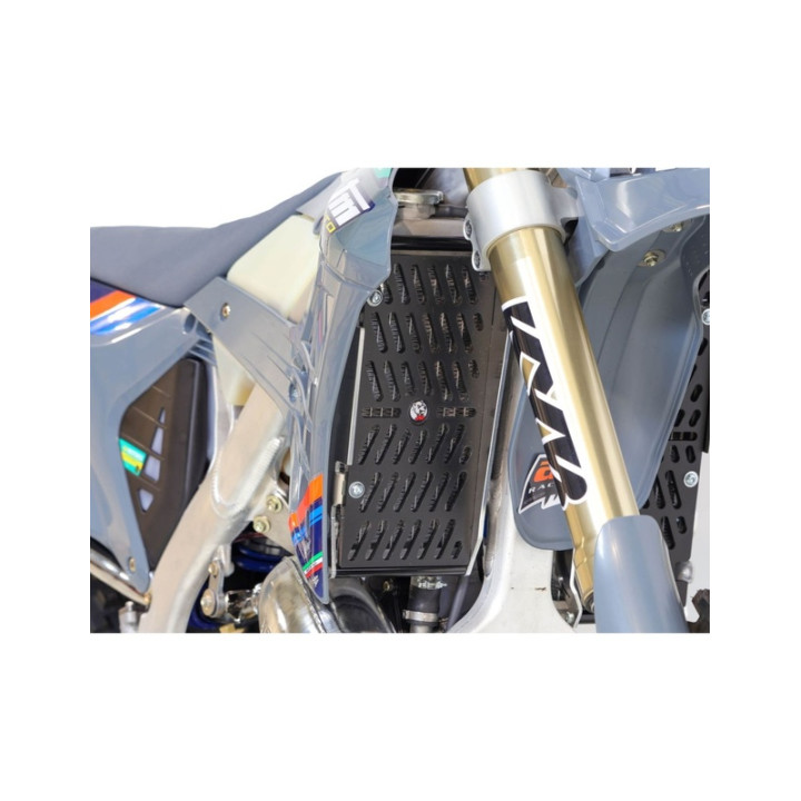 Protections de radiateur AXP Hard Enduro - PEHD 8 mm - noir AX1835