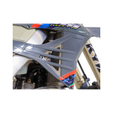 Protections de radiateur AXP Hard Enduro - PEHD 8 mm - noir AX1835