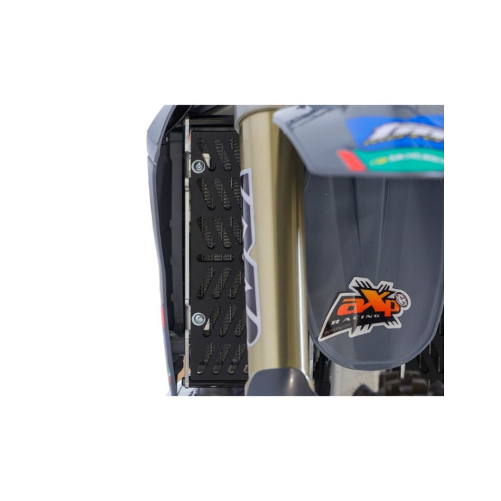 Protections de radiateur AXP Hard Enduro - PEHD 8 mm - noir AX1835